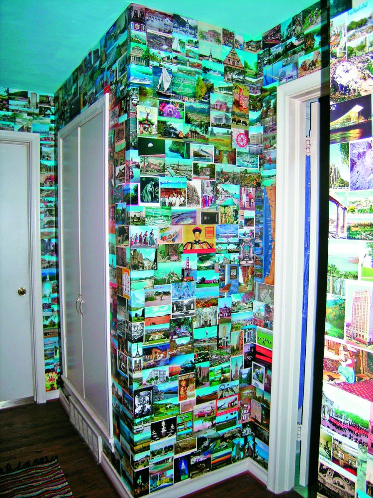 Decorate With Postcards