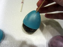 Easter egg cake balls