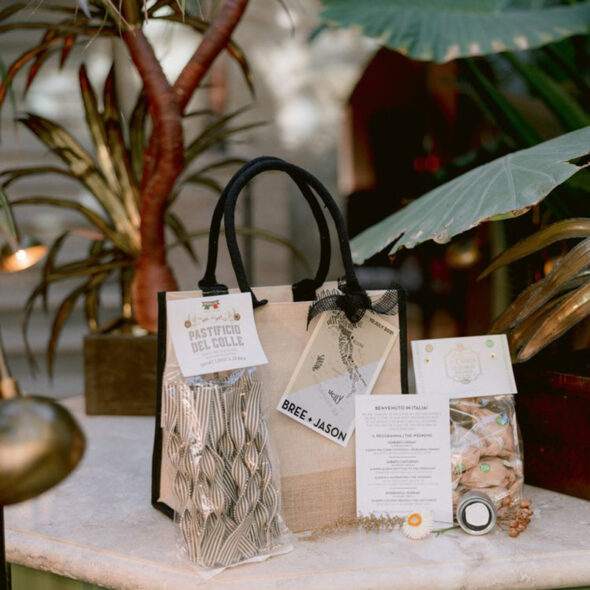 wedding welcome basket for guests