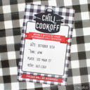 How to host a chili cook-off party | Chica and Jo