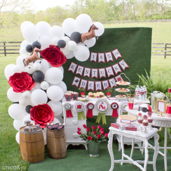 Kentucky Derby Party Ideas And Free Printable Party Collection By www