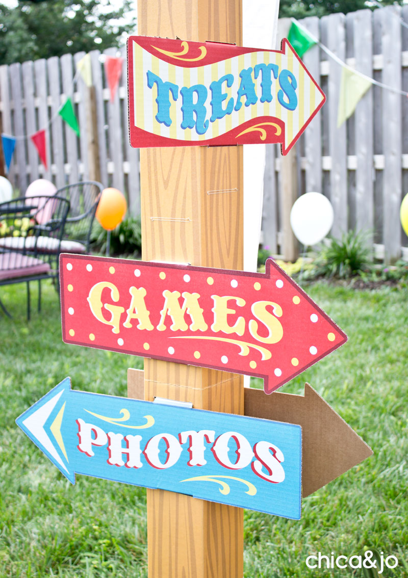 homemade carnival decorations