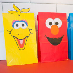 Sesame Street Party Favor Bags | Chica and Jo