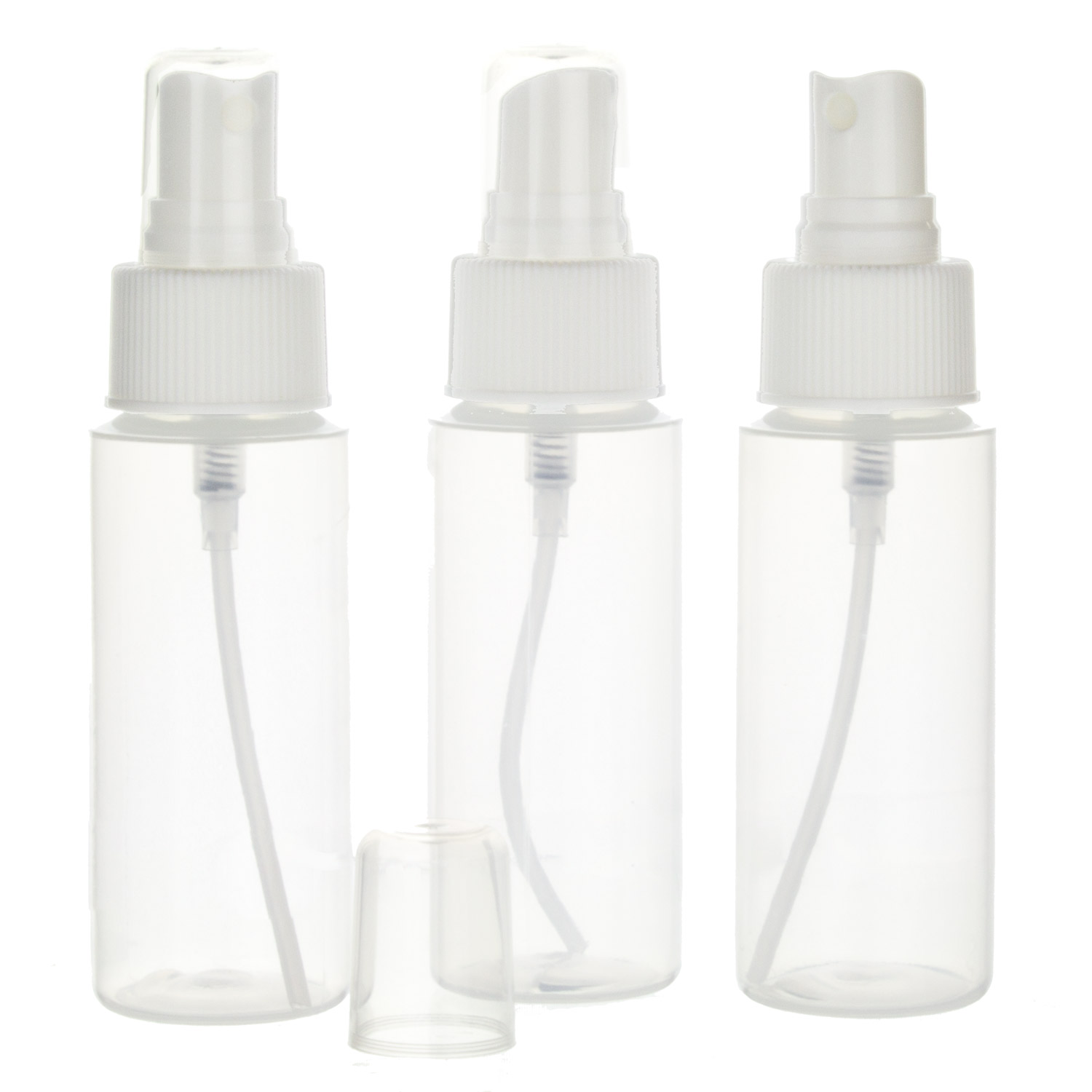 Download 2oz Clear Plastic Spray Mist Bottles | Chica and Jo
