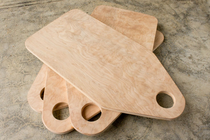 DIY Rustic Cutting Board Placemats