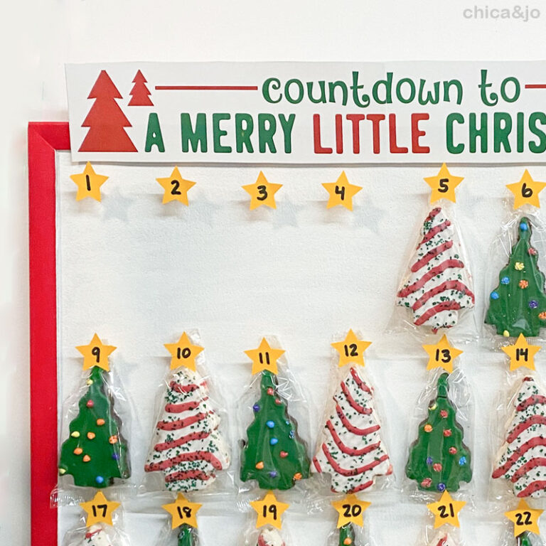 Little Debbie Christmas Tree Advent Calendar | Chica and Jo