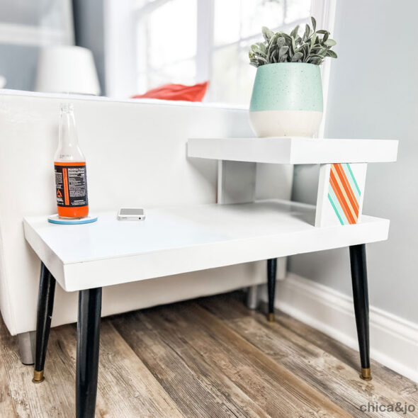 Bedside Table Makeover With Plasti Dip