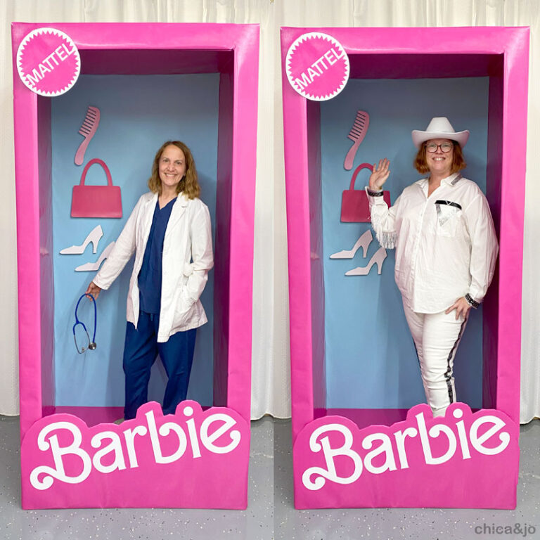 How to Make a Life-Size Barbie Box | Chica and Jo