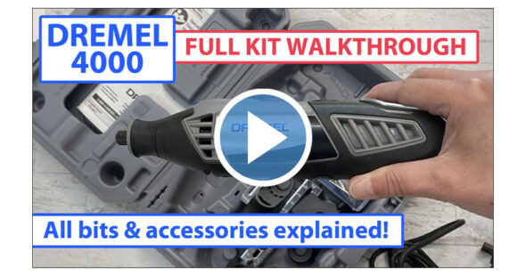 video: dremel 4000 walkthrough with all bits and accessories explained