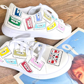 Use Tattoo Paper to Make Custom Shoes