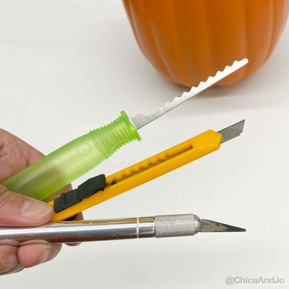 oogie boogie pumpkin stencil - pumpkin carving tools