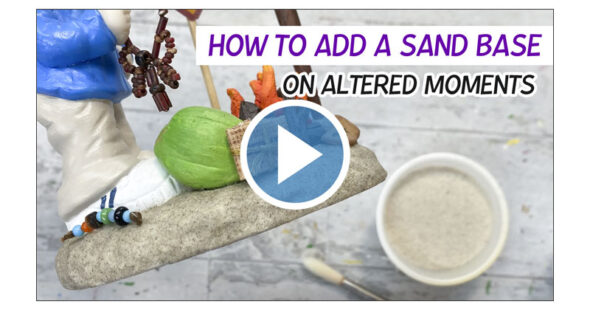 video: how to make a sand covered base