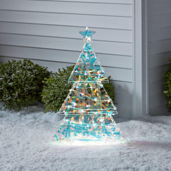 prismatic Christmas decor