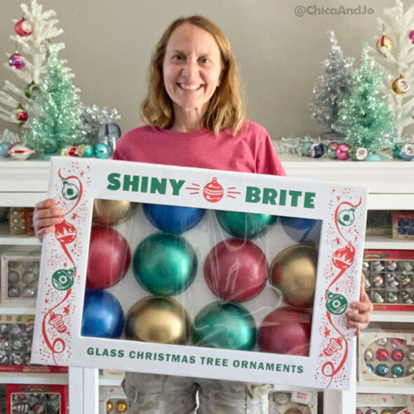 Make a Giant Shiny Brite Ornament Box